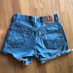 Levi jean shorts